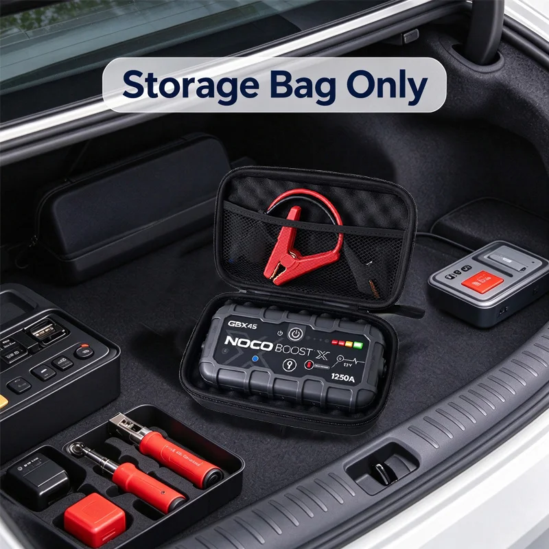 Protective Travel Carrying Case For NOCO Boost GB20 GB30 GB40 GBX45 12V UltraSafe Lithium Jump Starter Outdoor Storage Bag