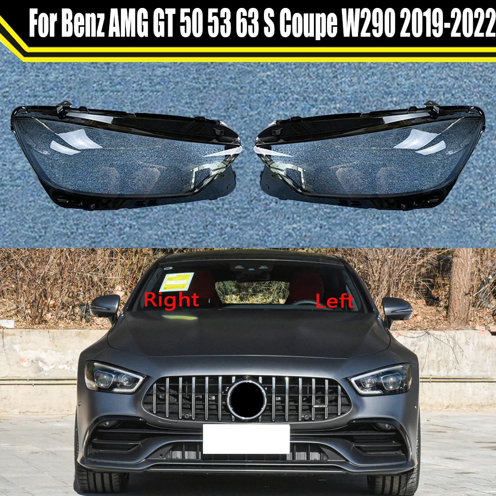 

Чехол для автомобильной фары Mercedes-Benz AMG GT 50 53 63 S Coupe W290 2019 2020 2021 2022