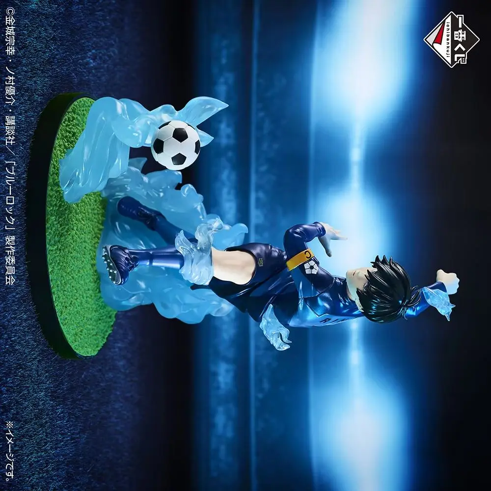 

100% оригинал в наличии Bandai Spirits Ichiban Kuji Blue Lock Muchuu No Rensa (Last One Prize) Blue LockItoshi Rin Metallic Ver.gift