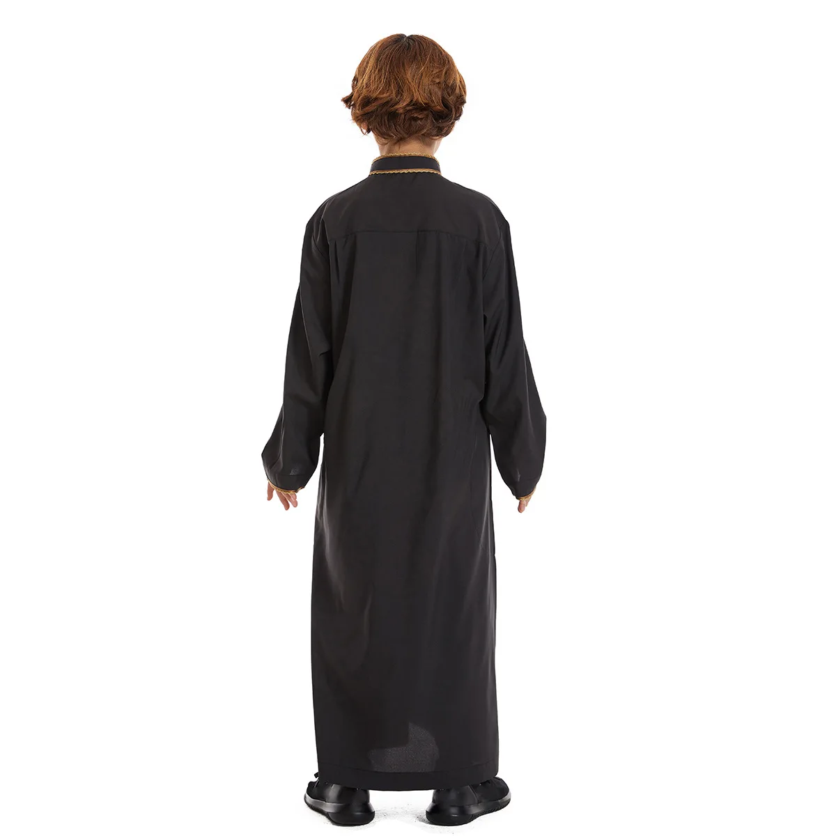 Robe longue pour garçons, kimono musulman, modeste, islamique, dubaï, abaya saoudien, caftan de prière, ramadan, maroc, jubba, thobe