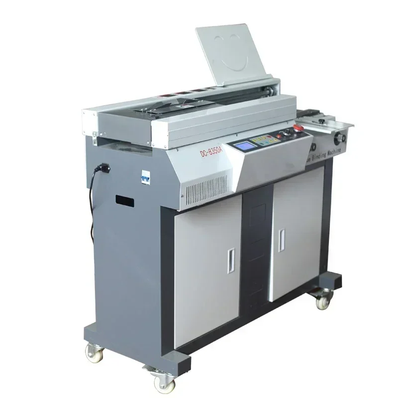 Automatic Glue Applicator，Electric Hot-Melt Perfect Binder (DC-8350A) for A4 Proposals