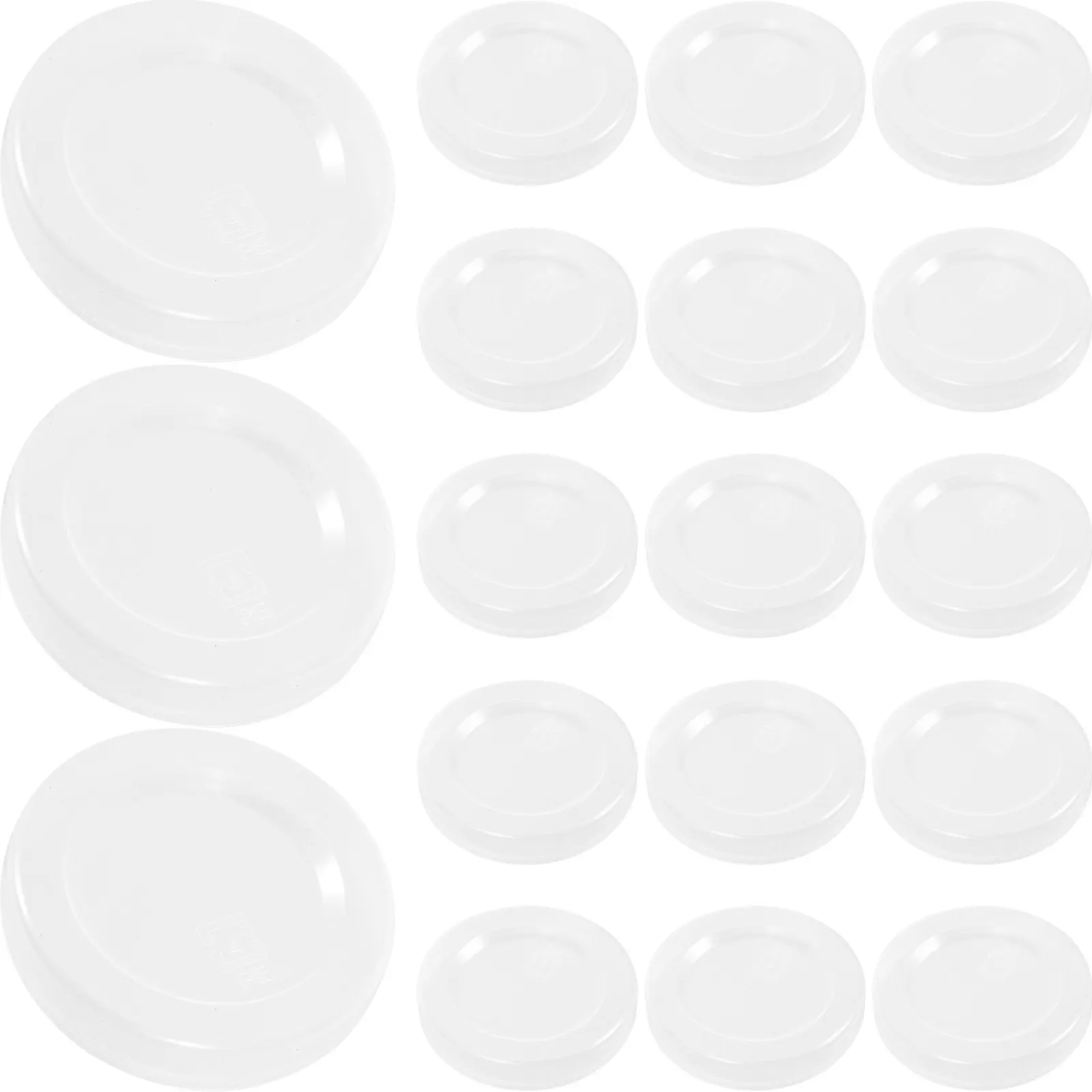 60Pcs Protective Milk Bottle Caps Leak Proof Replacement Lids Reusable Seal Bottle Caps for Daily Use Replacement Lids for Home