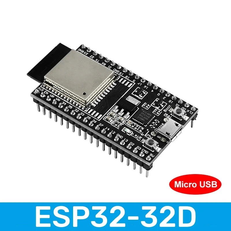 ESP32 مجلس التنمية اللاسلكية واي فاي + وحدة بلوتوث استهلاك الطاقة منخفضة للغاية ثنائي النواة ESP32-32D 32U 32S 30Pin 38Pin