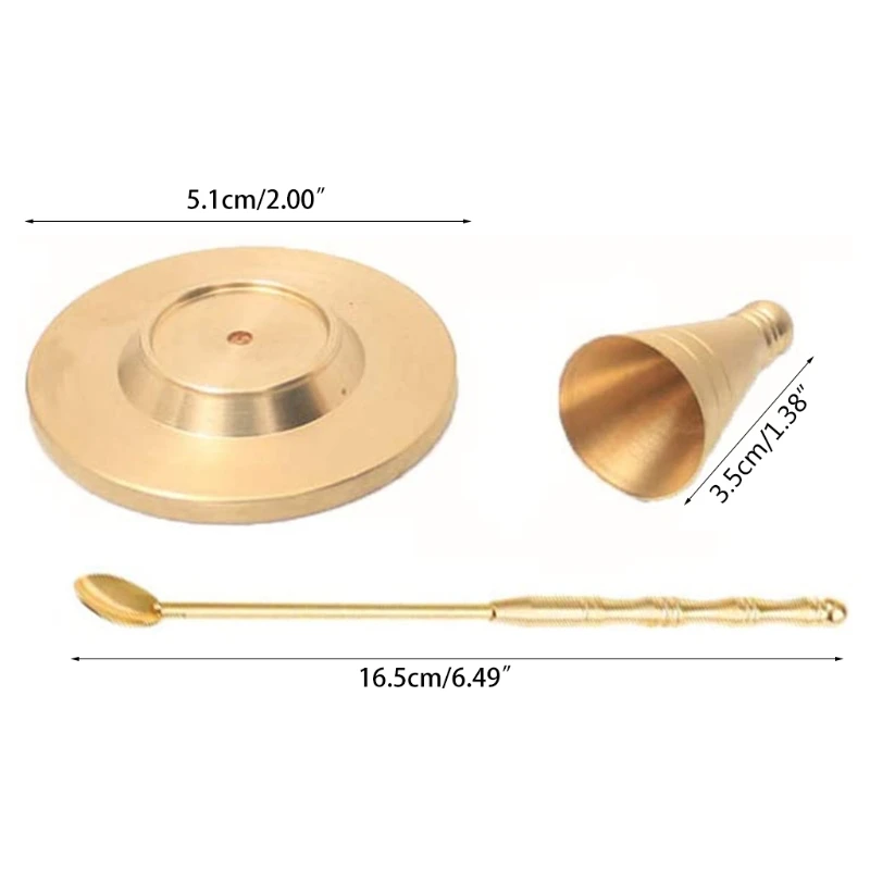 Brass Incense Cone Mold Incense Cone Making Molds Incense Stove Holder DIY Incense Tower Making for Home images - 6