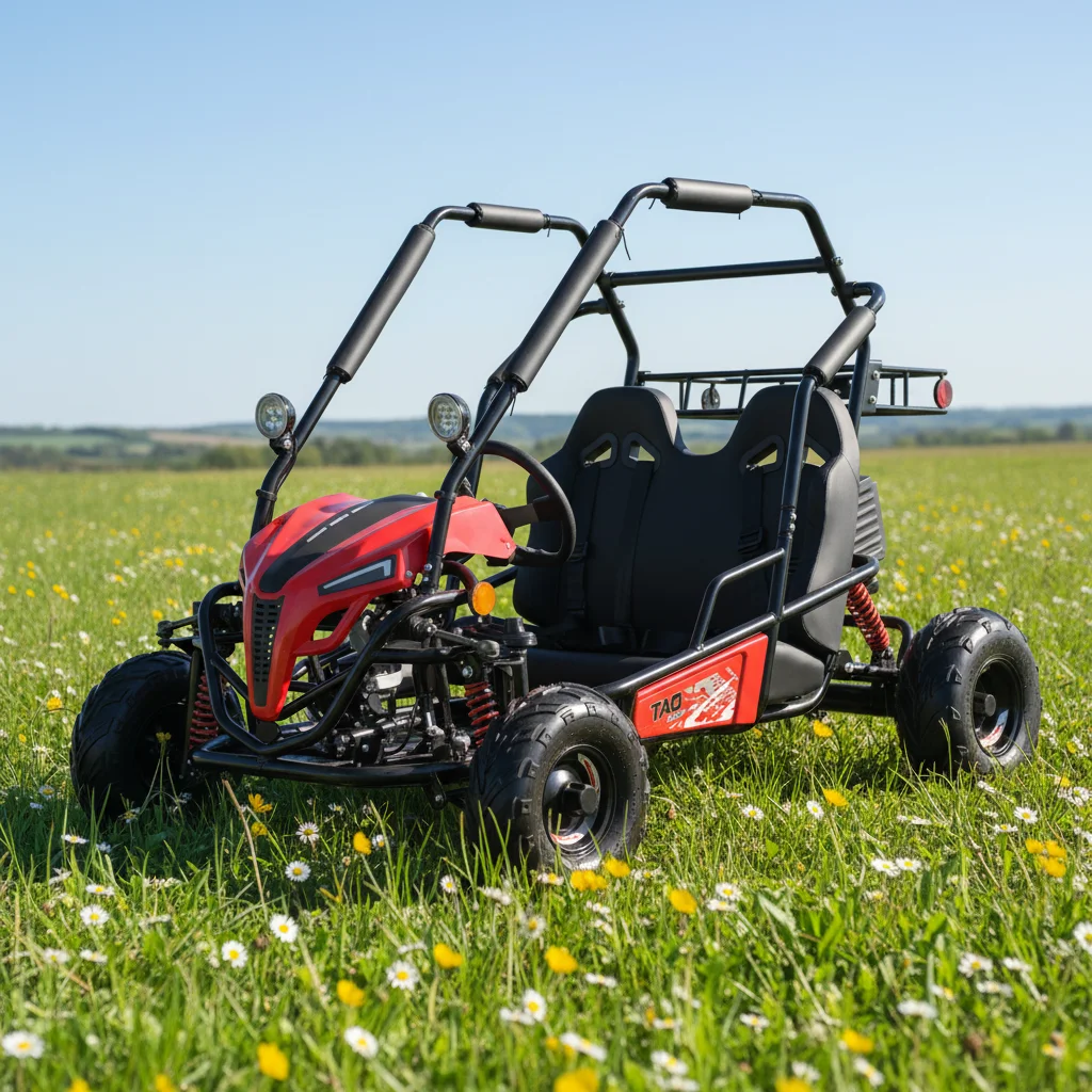 

Hot Selling Motor 2025 New 2 Seat Chain Drive Electric UTV Electric Go Kart for Kids