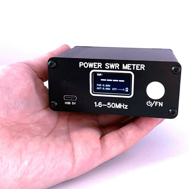 CP Version QRP 150W 1.6-50Mhz SWR HF Short Wave Standing Wave Meter SWR / Power Meter FM/AM/CW/SSB Mini Replacement