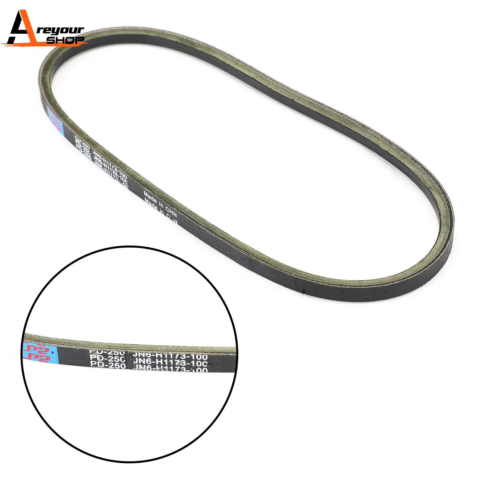 Areyourshop Drive Belt V-belt fit for Yamaha G11 G16 G20 G21 G22 G23 G27 G28 JN6-H1173-00 JN6-H1173-09 Golf Cart Accessories