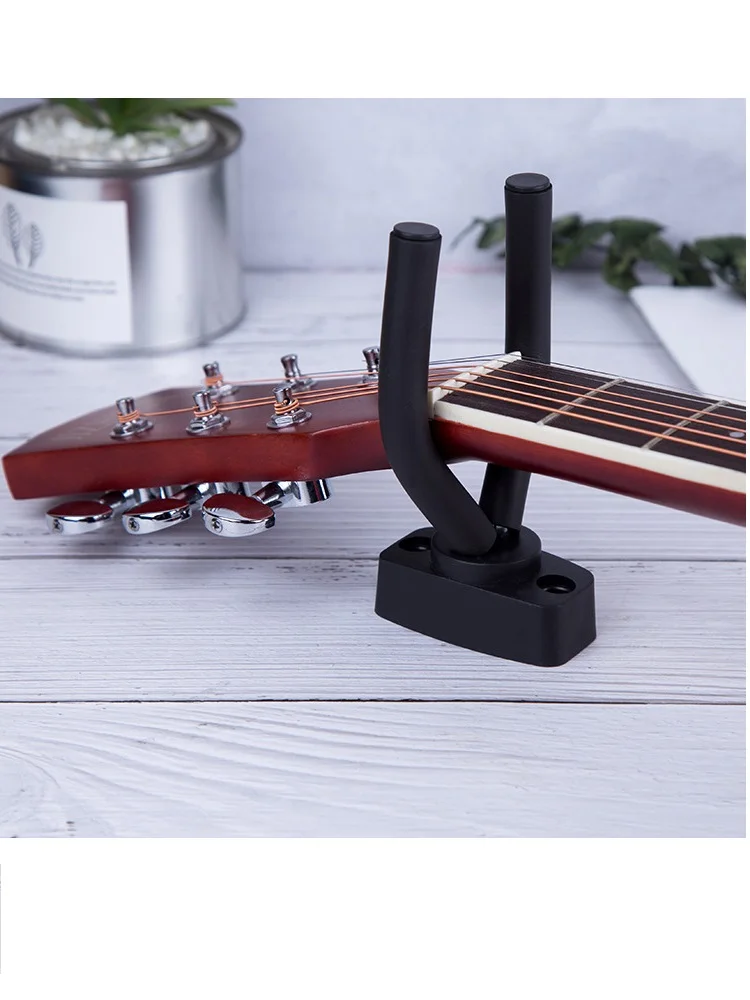 1Pcs Guitar Holder Wall Mount Stand Parts and Accessories Home Instrument Display Guitars Hook Wall Hangers Guitar Picks