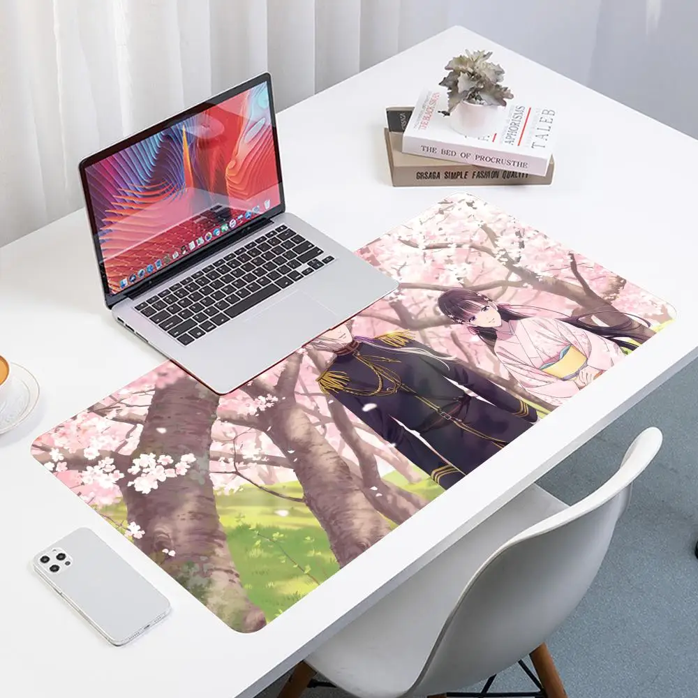 My Happy Marriage Luxury Mouse Pad Large Anime Desk Mat Luxury Desktop Cartoon Gaming Gamer Keyboard Office Computer Cushion