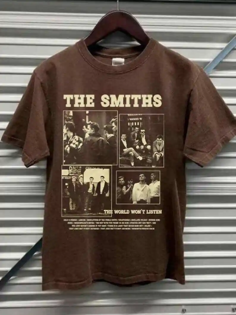 

The Smiths Tshirt, The World Won't Listen Album Unisex Tshirt for Fan KH4047