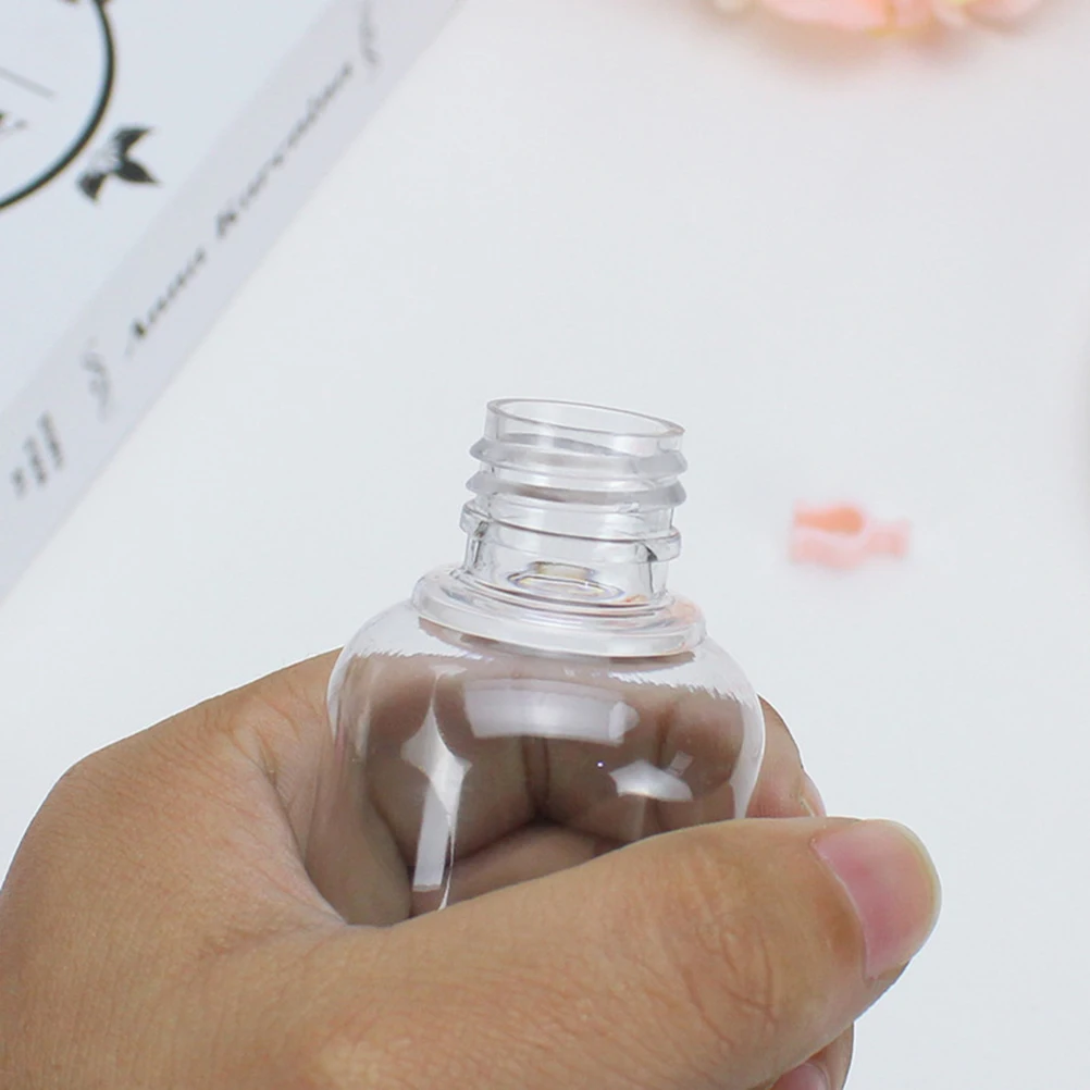 

6 шт. портативные бутылки для дозирования эмульсии, прозрачные контейнеры для распыления «утконос» для путешествий, шампуня, лосьона, крема для хранения