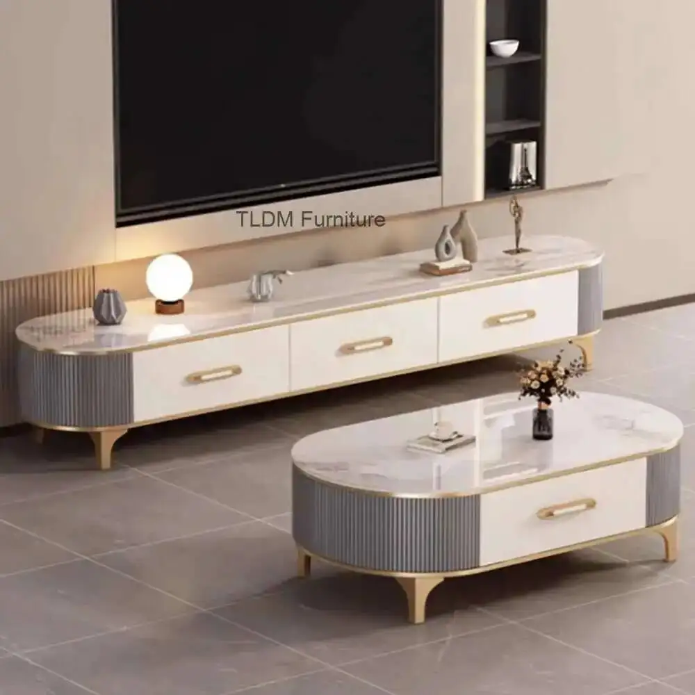 

Круглые уникальные декоративные столы: современные гламурные журнальные столики, металлический дизайн, роскошная приставная мебель для гостиной и салона