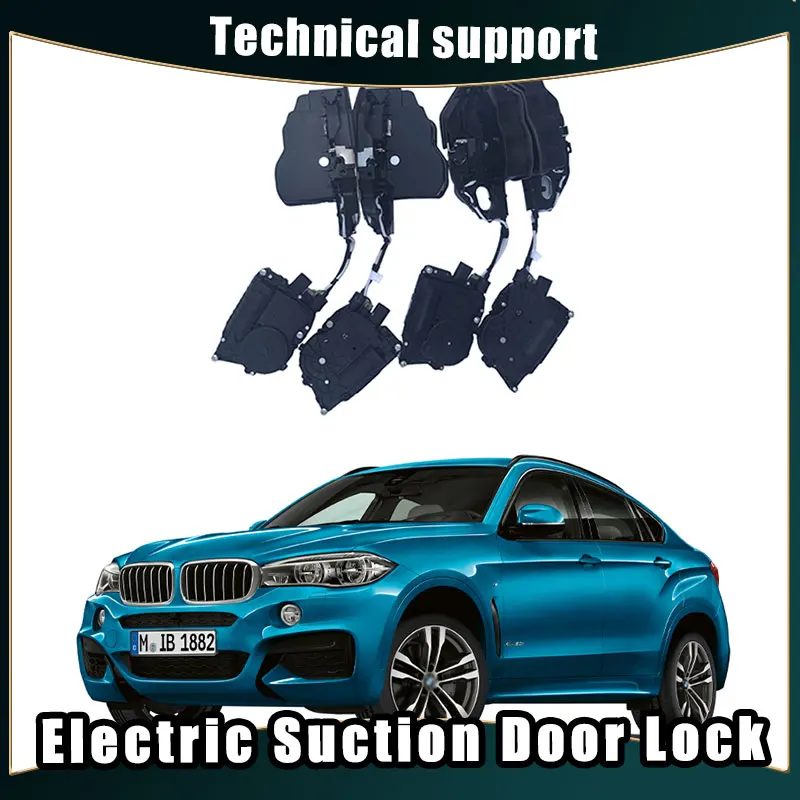 

Smart Auto Electric Suction Door Lock for BMW X6 F16 2015-NOW Automatic Soft Close Door Super Silence Car Vehicle Door