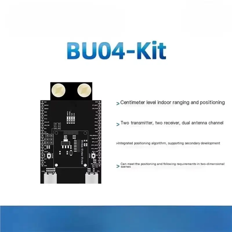 X64A-UWB Development Board 0.96-Inch Display UWB Indoor Bidirectional Ranging And Positioning Module