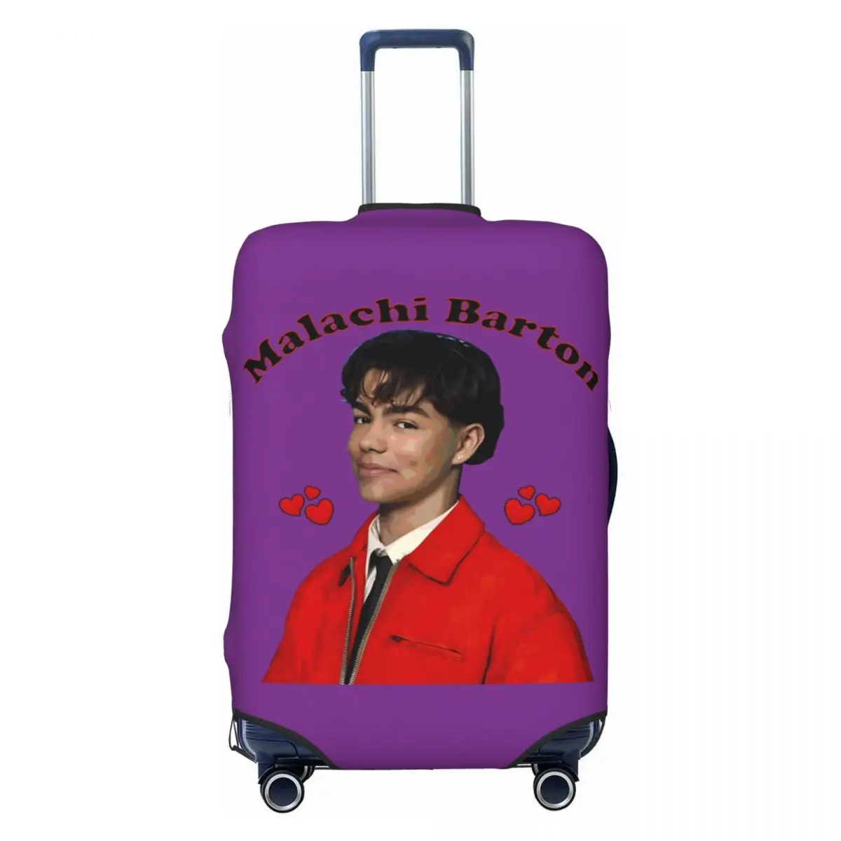 Malachi Barton Suitcase Cover Cruise Trip Vacation Practical Luggage Accesories Protector
