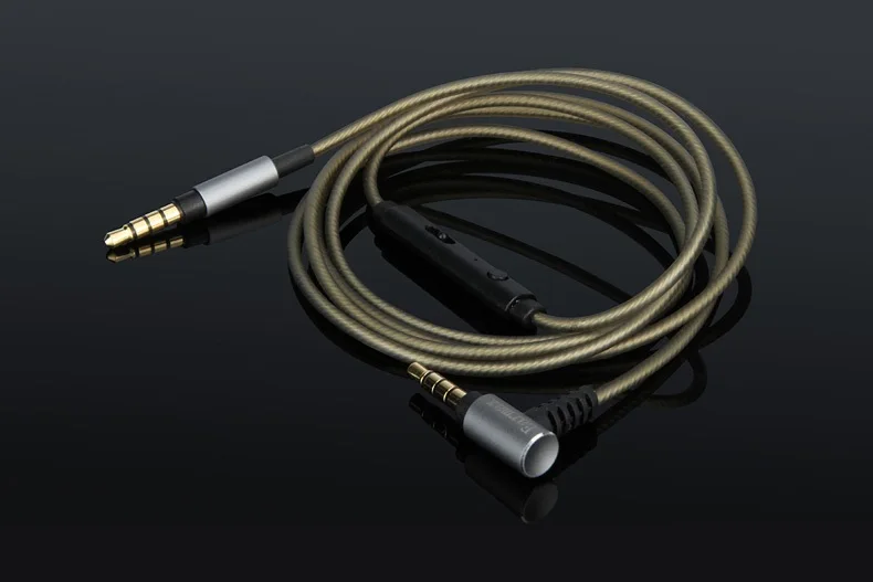 오디오 실버 케이블 리모컨 소니 MDR-1ABP MDR-H600A WH-CH700N 헤드폰