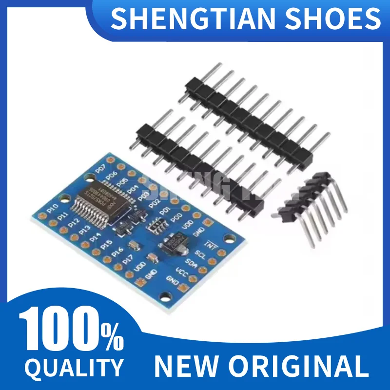 1-10pcs PCF8575 Module Expansion IO port Expander board DC 2.5-5.5V I2C communication control 16 IO ports For Arduino