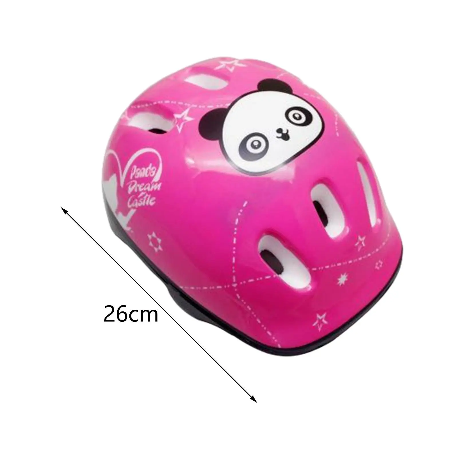 Kids Bike Helmet Kit Protection Gear Knee Elbow Wrist Guard Pad Skating Helmet for Skating Skateboard Cycling Girls Roller Skate