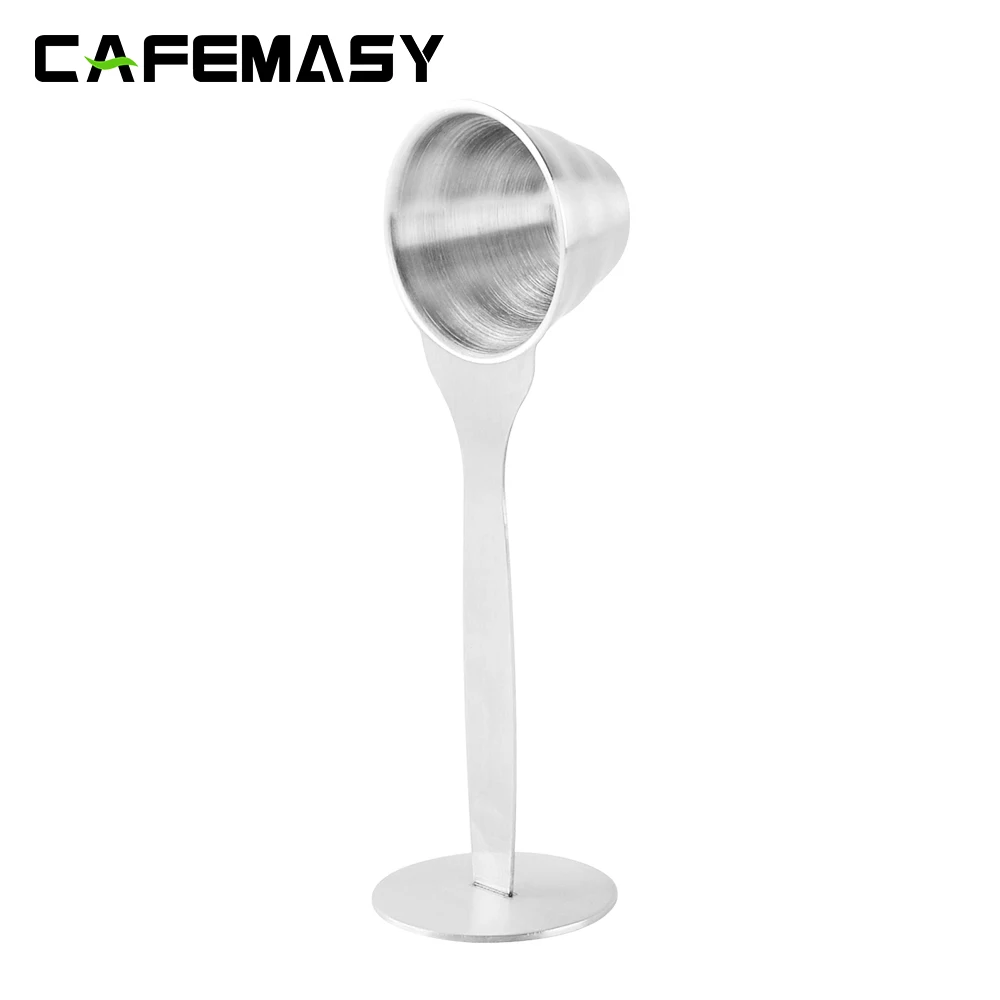 

Stainless Steel Stand Tamper Spoon Tools 2 In 1 Coffee Scoop Portable Coffee Powder Measuring Scoops Coffee Kitchen Accessaries