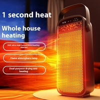 3 in 1 Smart Electric Heater Warmer Heating and Lighting with Remote control 1500w Intelligent power-off 220V  Support OEM/ODM