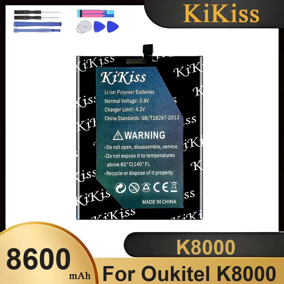 

Аккумулятор для мобильного телефона K8000 для Oukitel K8000, перезаряжаемые батареи