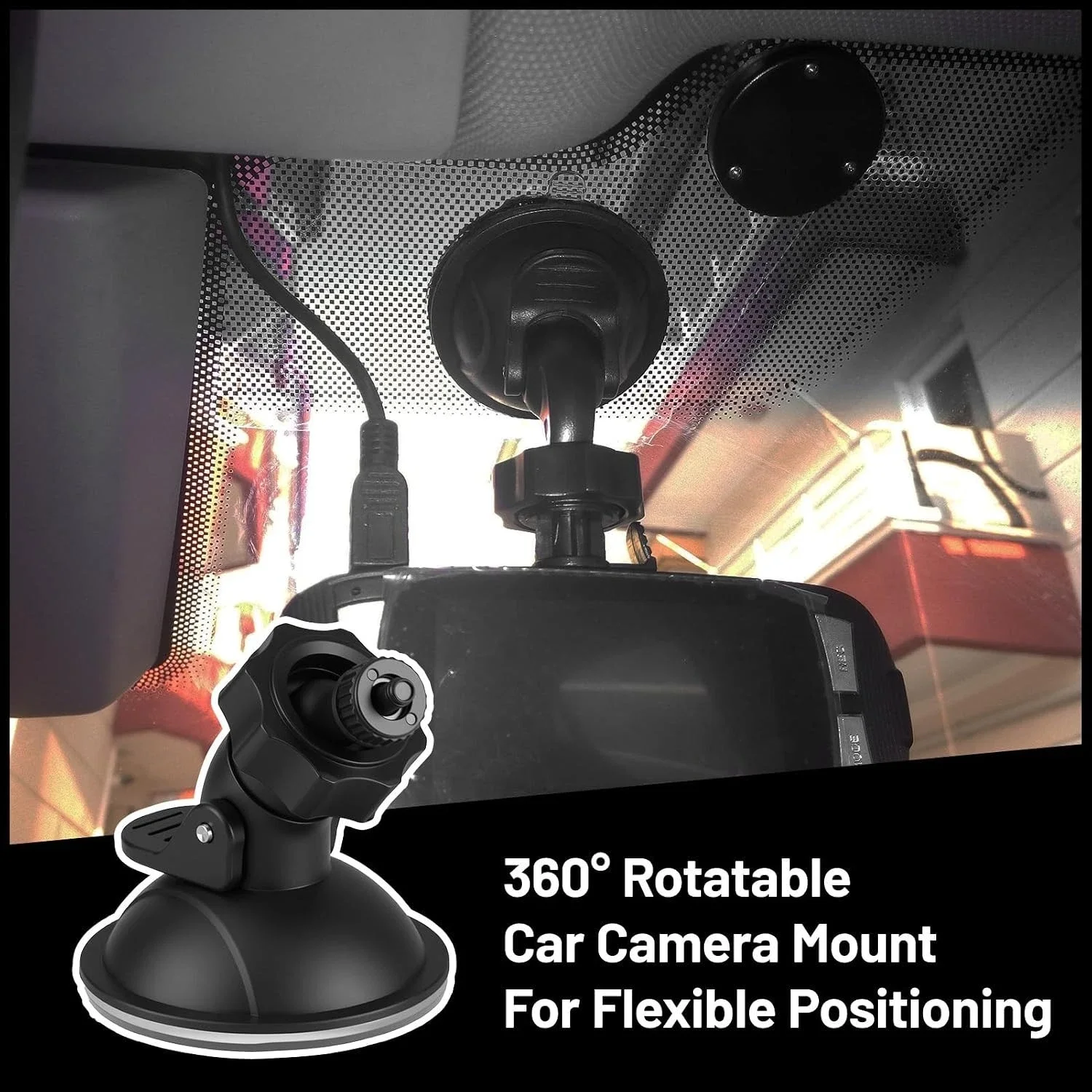 3PCS Car Suction Cup For ORSKEY Holder Vehicle Video Recorder Car Drive Recorder Bracket Suction Cup Base Car Accessories