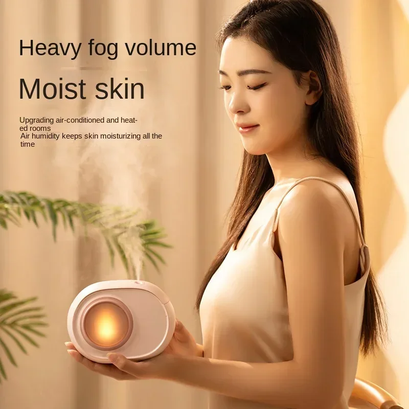 USB صغير المرطب للمنزل الناشر الضروري النفط لمرطب هواء السيارة الملونة ضوء آلة ضباب بارد