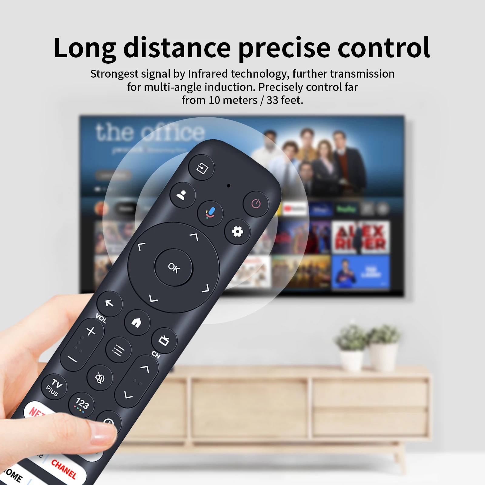 Remote Control RC813 FMB1 Baru Untuk TCL 55R646 75S546 65S546 65R646 tanpa Suara