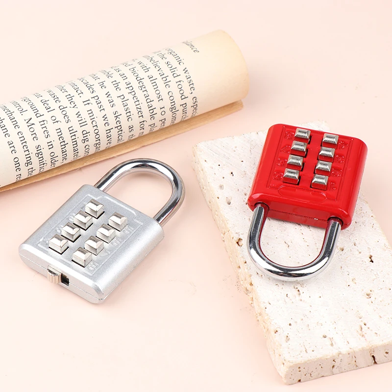 

Smart Travel Lock 8-Digit Password Code Combination Padlock Zinc Alloy Anti-Theft Lock for Suitcase Luggage Keyed Access