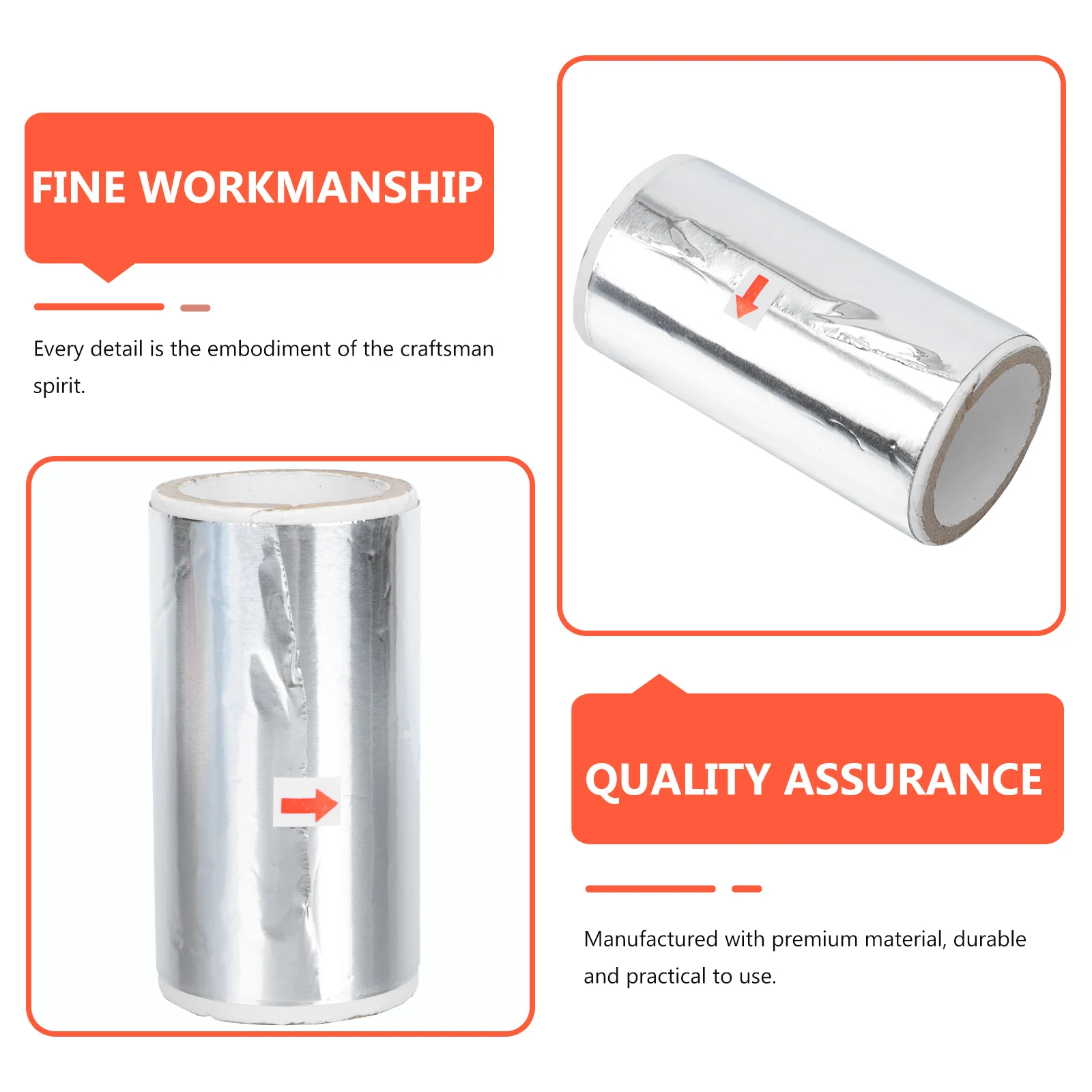 3 لفات من إكسسوارات مكشطة رقائق الأظافر شديدة التحمل من جل القصدير ومزيل طلاء الأظافر