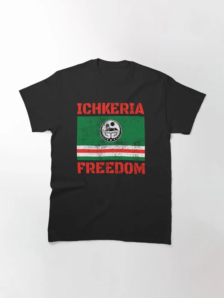 ICHKERIA Classic T-Shirt  Men Women 100% Cotton Men Women Clothing   Prevalent Leisure Cotton  Tees