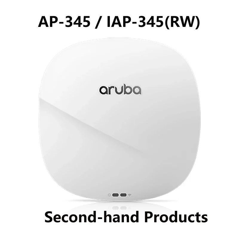 

Aruba Networks AP-345 / IAP-345 (RW) APIN0345 Used Indoor Access Point AP Dual radio 802.11ac 4:4x4 MU-MIMO integrated antennas