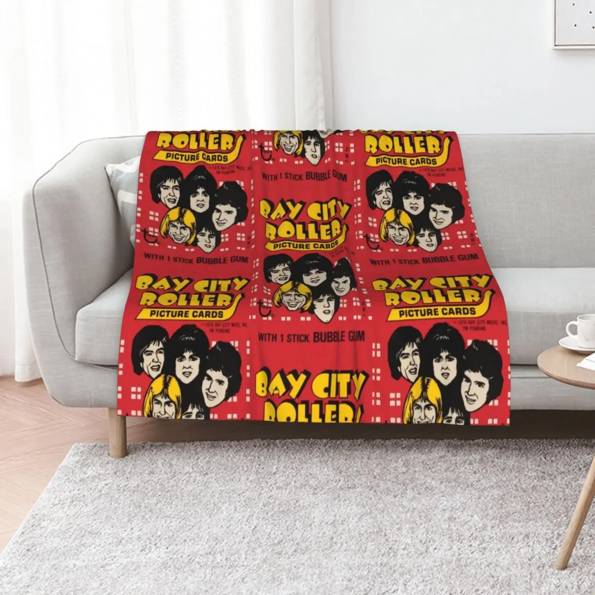 Bay City Rollers - S-A-T-U-R-D-A-Y NIGHT !! Throw Blanket for winter wednesday decorative For Sofa Thin Luxury Throw Blankets