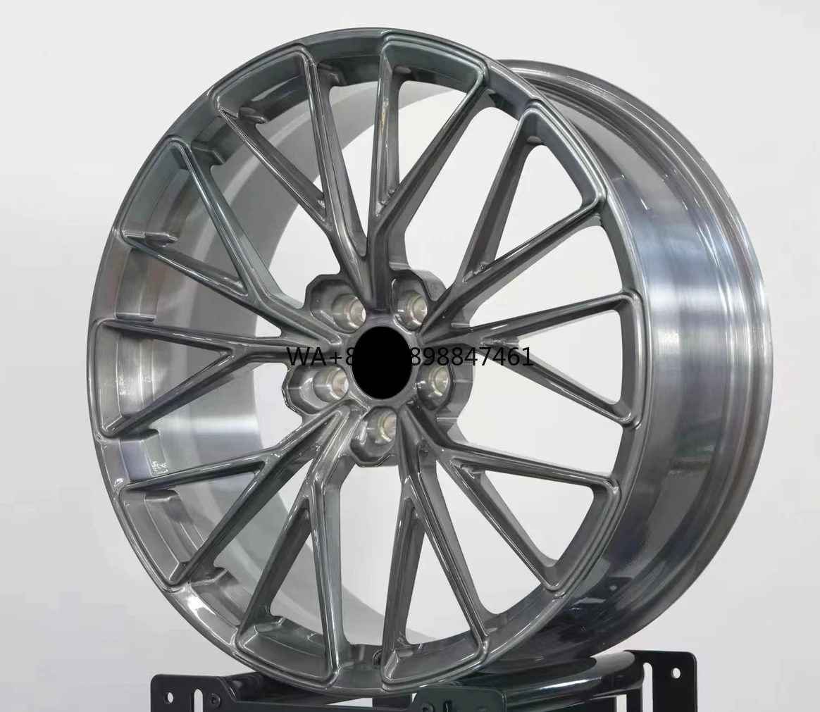

Custom LightWeight 5x114.3 5x120/112 18 19 20 21 22 Inch Alloy Rims for Mercedes AMG Audi BMW M3/4/5 Gunmetal Gray Forged Wheels