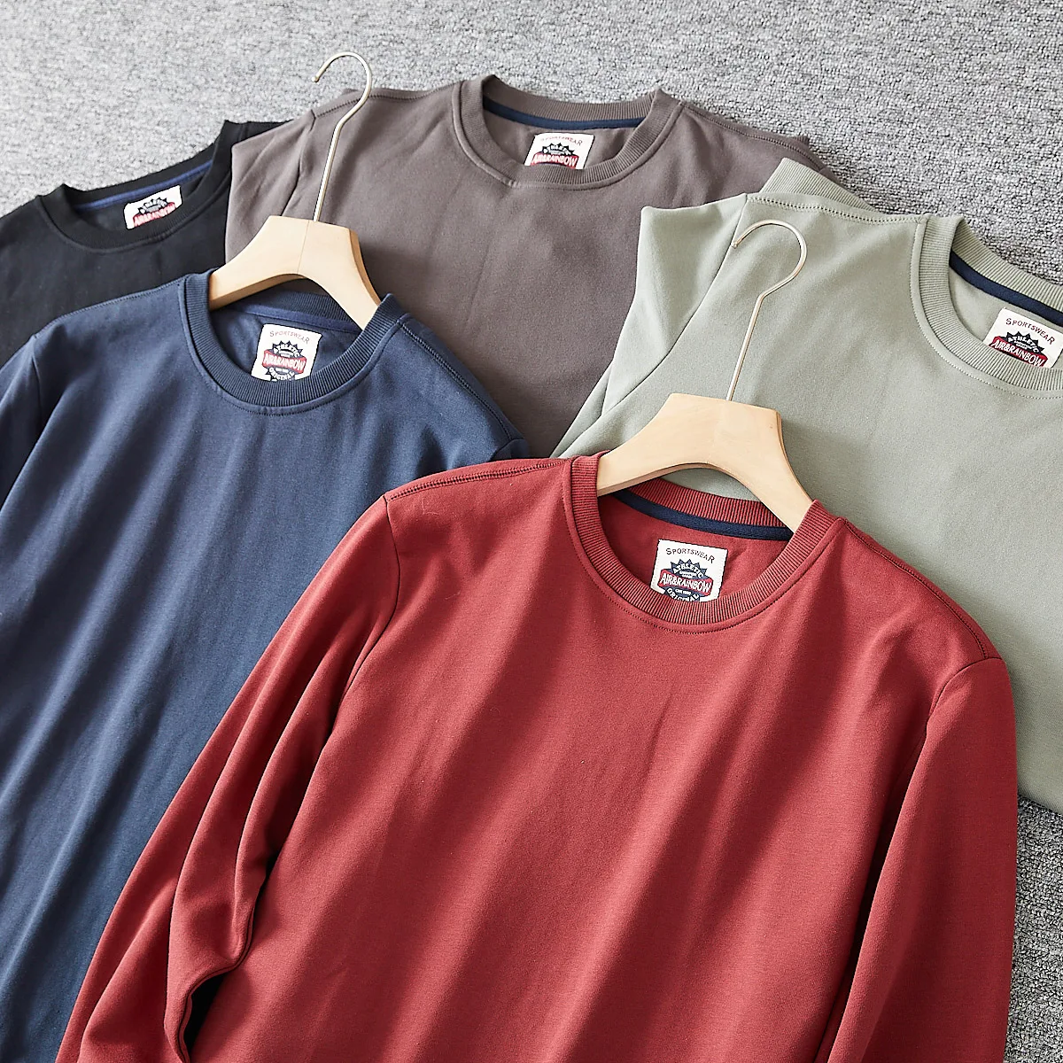 Sudaderas Retro americanas para hombre, de Color sólido lavadas sudaderas con capucha, jerséis sueltos informales de alta calidad, otoño e invierno, 2024