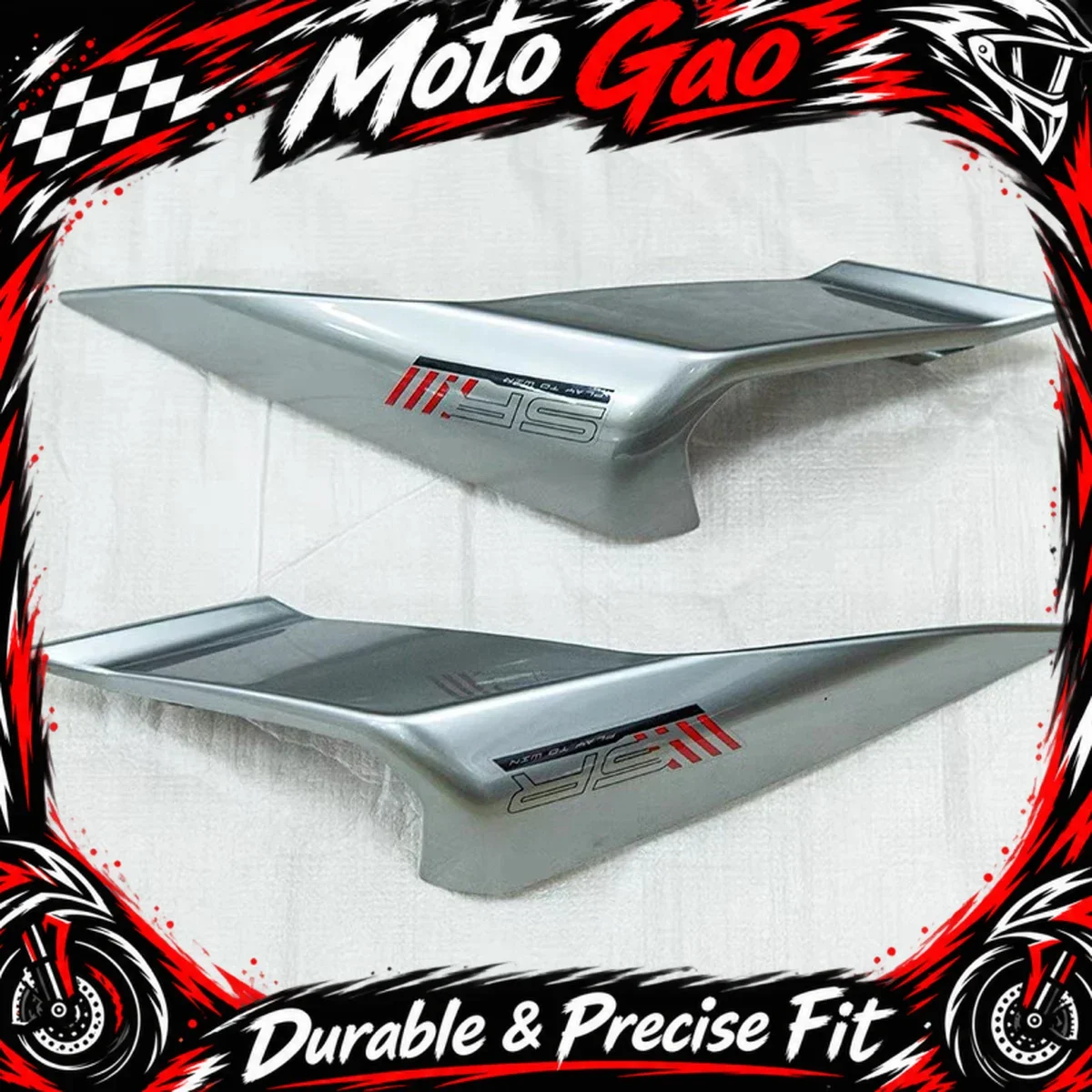 Fit for CFMOTO original 450SRS 450SS 450SR 450NK tail light left and right guard decorative panel seat shell 2022 2024 2025 2023