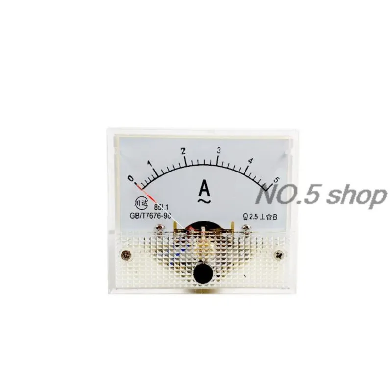 1Pc 85L1 Pointer Type AC Ammeter 15A 20 A30A 50A 5A 10A