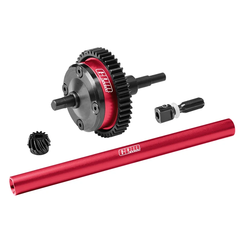 GPM voor TRAXXAS Mini Maxx 107154 -1 RC Auto Metaallegering Staal Middendifferentieel 10760 10760R Middenaandrijfas 10757X