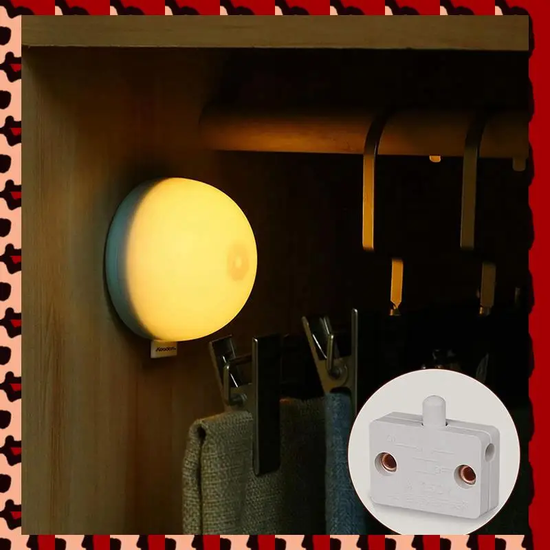 

A72P 30Pcs Door Led Switch For Closet Light,Normally Closed Cabinet Electrical Lamp Switches,For Closet Pantry Cabinet Black