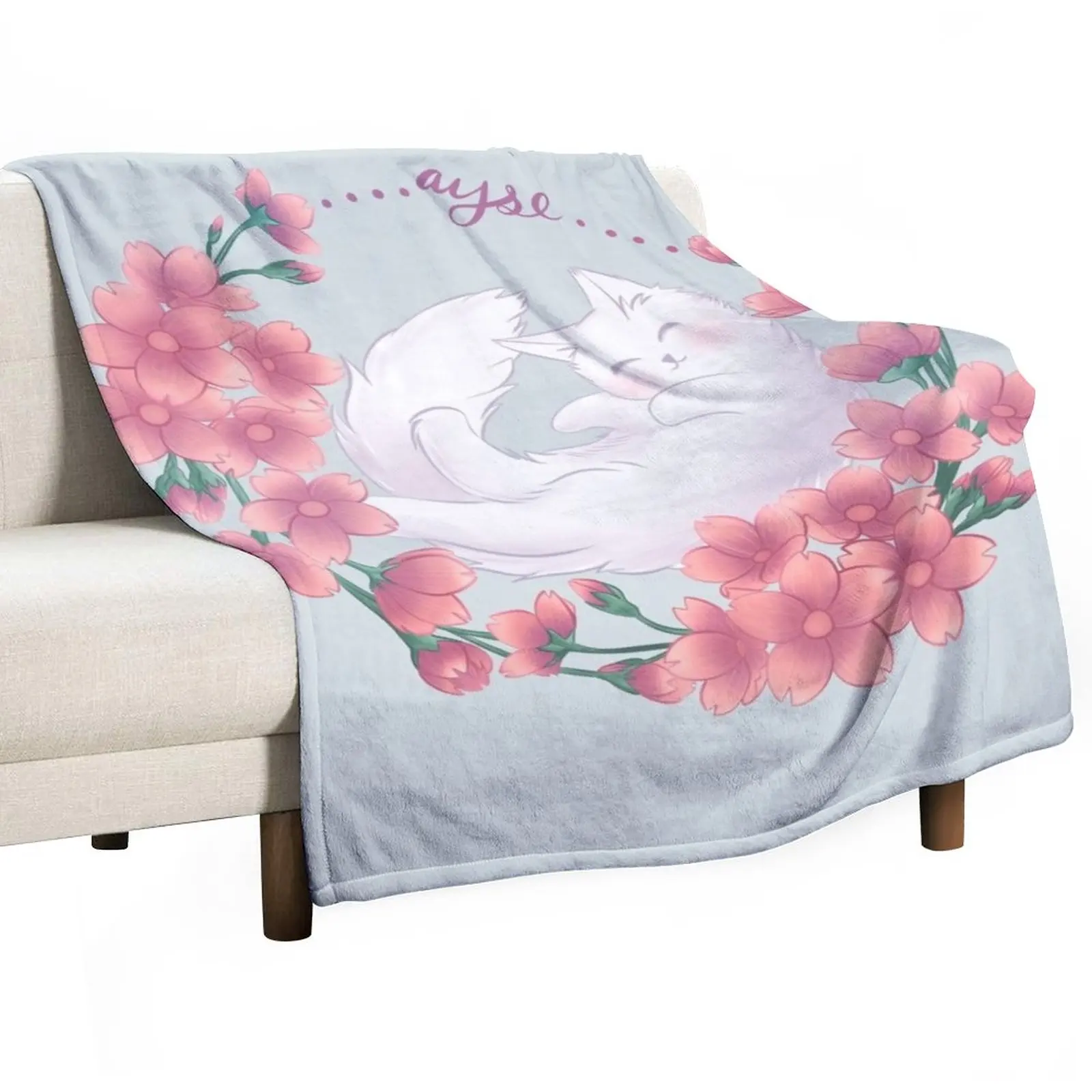 

New Ayse Throw Blanket Decorative Sofa Kid'S Soft Big Blankets