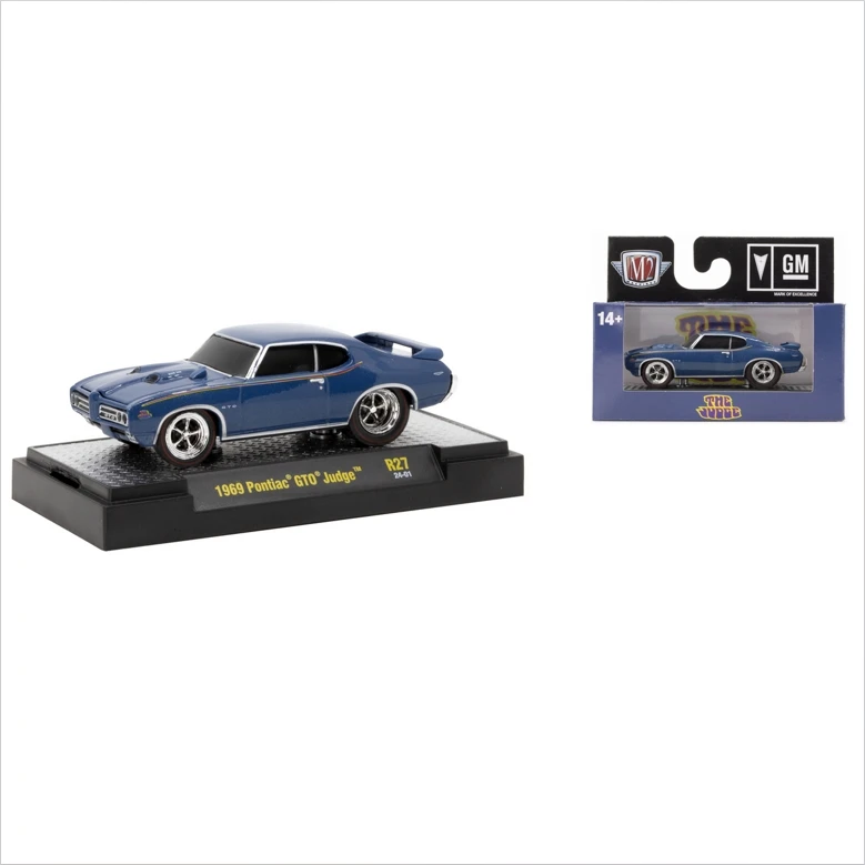 

M2 Machines 1/64 Alloy model toy 1969 Pontiac GTO Judge