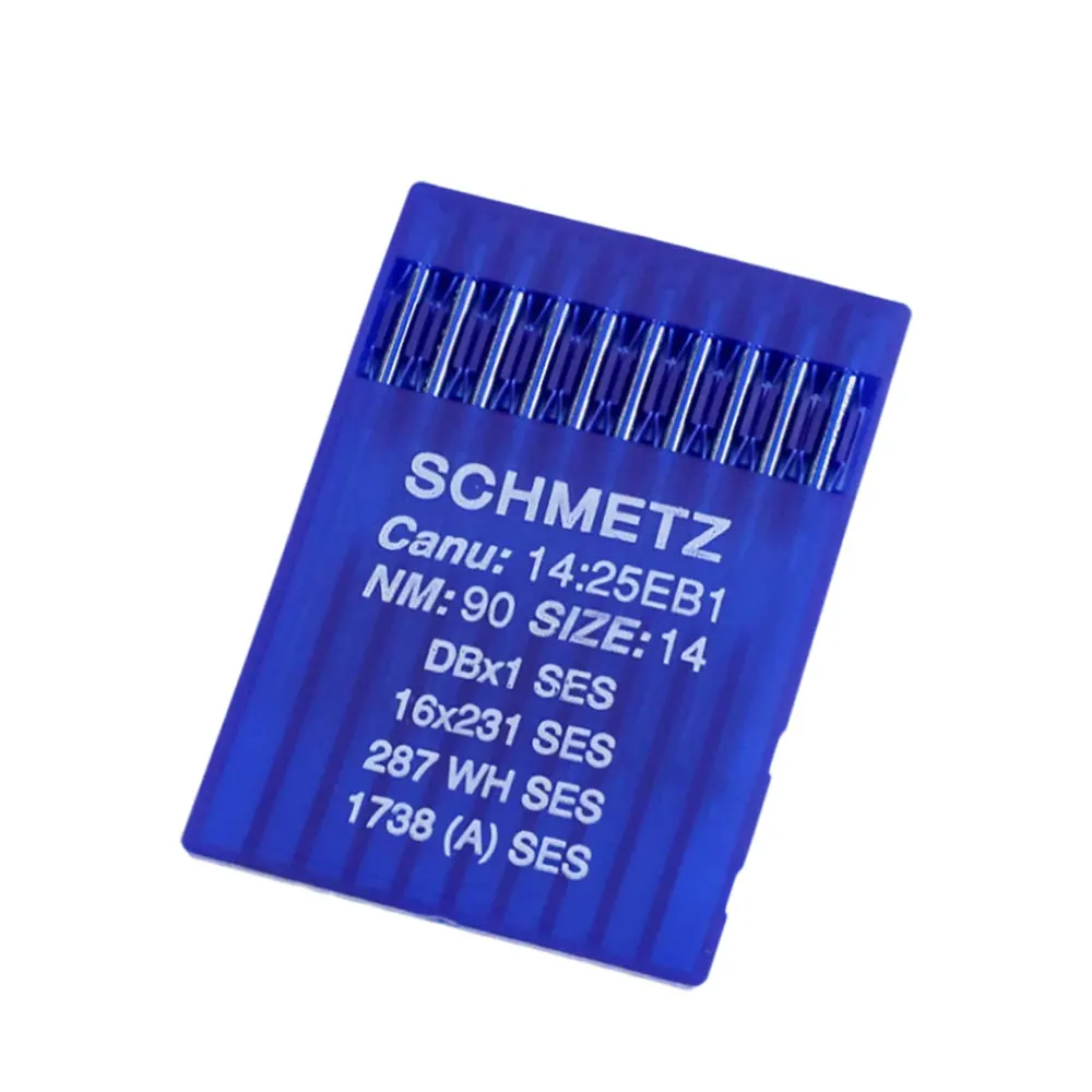 50 PCS DBX1 SES Schmetz Needle For Industrial Single Needle Lockstitch Sewing Machine 14:25EB1 16X231 287WH 1738(A)