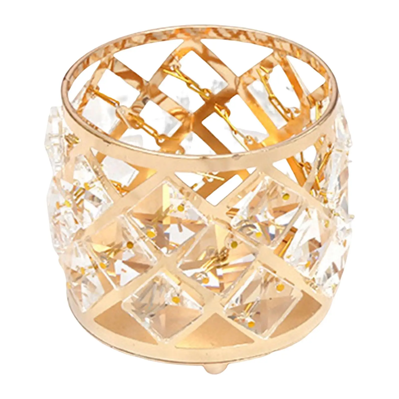 Round Makeup Brush Holder, Pen Organizer, Candy Storage Box, resistente, 4x4x4Inches