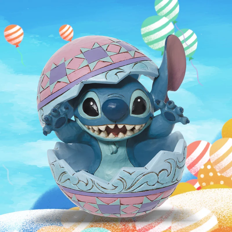 

Disney Official Stitch Toy Figure Collectible Egg Pack Desktop Decoration Gift Fun Toys And Hobbies Action Figures
