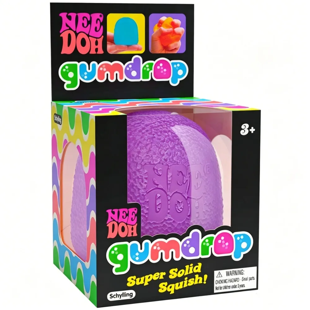 Soft Schylling Nee Doh Gumdrop Sensory Toy, Collectible Stress Balls, Assorted Colors, 1 Pack, Squeeze Toy, Surprise Box view 6