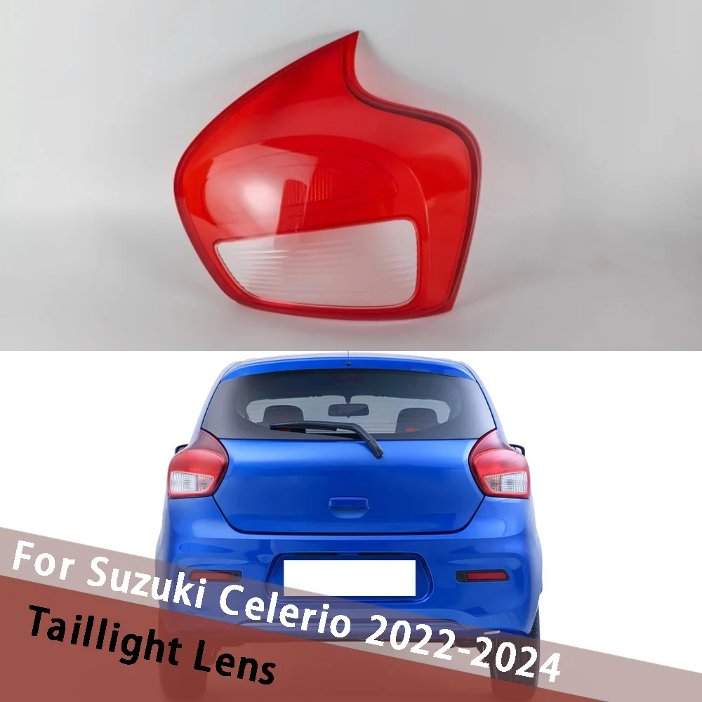 

For Suzuki Celerio 2022 2023 2024 Car Tail Lamp Cover Taillight Shell Auto Rear Light Housing Mask Lens Plexiglass Lampshade