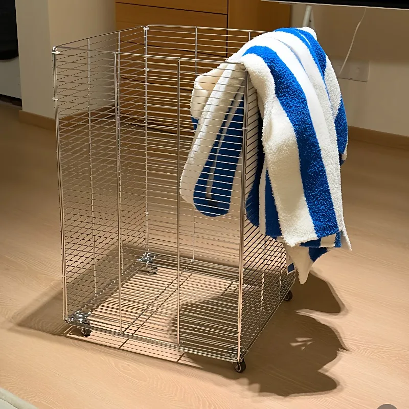 Home silent Internet celebrity dirty clothes basket high value storage basket creative  removable dirty clothes storage basket