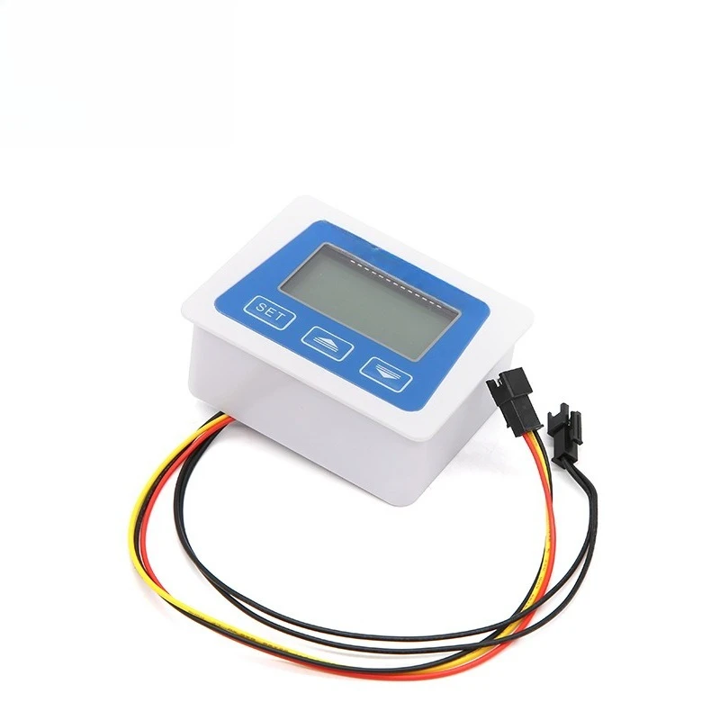 Low Power Digital Display Hall Water Flow Meter Battery Powered High Precision Mini Liquid Measuring Counter