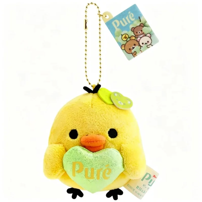 Neue Anime Rilakkuma Plüsch-Schlüsselanhänger Rucksack Hanings Kleiner Anhänger Kuscheltiere Weihnachten Geburtstag Abschlussgeschenke – Detail 3