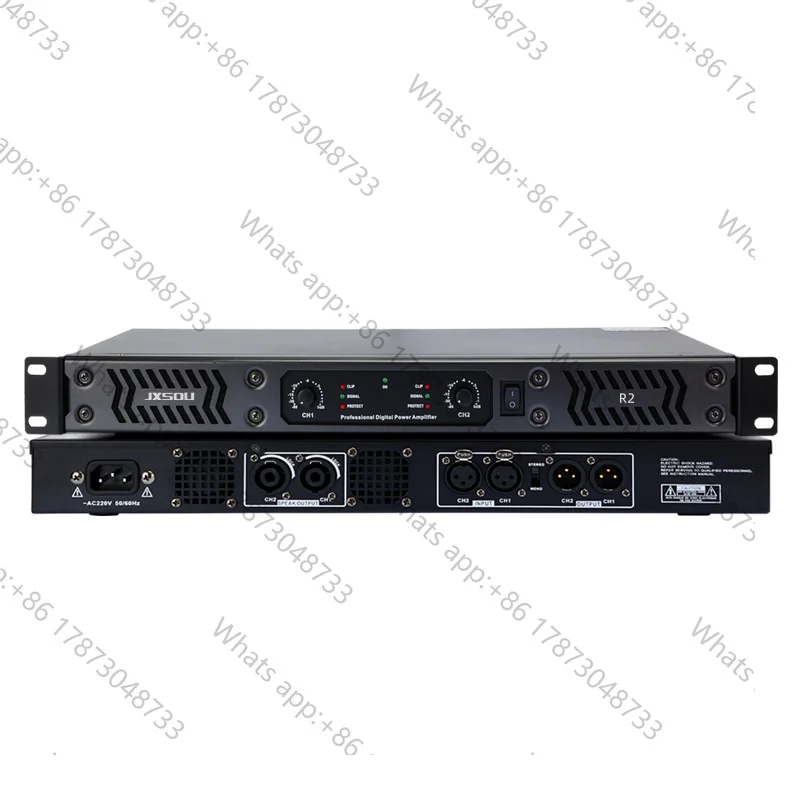 Digital power amplifier high power professional pure rear stage 2 channel four channel